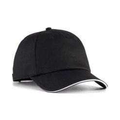 Czapka z daszkiem Puma Additions. Czarne czapki z daszkiem Puma, bez wzorów, z bawełny. Za 133.50 zł.
