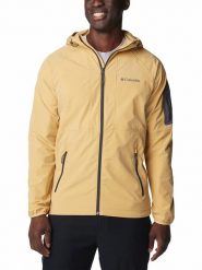 Columbia Kurtka softshellowa "Tall Heights™" w kolorze żółtym rozmiar: XXL. Żółte kurtki outdoor i hardshell Columbia, xxl, bez wzorów, bez kaptura. Za 149.66 zł.