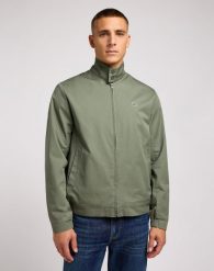 LEE HARRINGTON JACKET MĘSKA KURTKA PRZEJŚCIOWA ELEGANCKA OLIVE GROVE 112349949 L86V045022. Zielone kurtki Lee, l, bez wzorów, bez kaptura. Za 279.99 zł.
