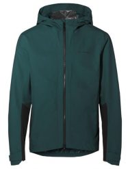 Kurtka rowerowa M Moab Pro Rain Jacket. Zielone kurtki Vaude, m, bez wzorów, z materiału, bez kaptura. Za 1,079.05 zł.