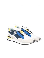 North Sails Sneakersy "Winch" | RW-03 KITE-022 | Winch | Mężczyzna | Żółty, Niebieski, Granatowy. Niebieskie buty sportowe casual North Sails, bez wzorów, ze skóry ekologicznej, bez zapięcia. W wyprzedaży za 369.00 zł.