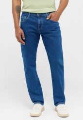 Męskie Spodnie Jeansowe MUSTANG Denver Straight Denim Blue 1014878 5000 700. Niebieskie jeansy Mustang, l. Za 219.99 zł.