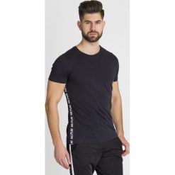 T-SHIRT ICE PLAY. Czarne t-shirty ICE PLAY, l, bez wzorów, z bawełny, bez kołnierzyka, bez ramiączek. Za 185.40 zł.