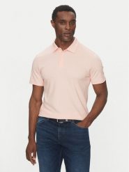 BOSS Polo Palosh 30 50471335 Różowy Slim Fit. Czerwone koszulki polo Boss, m, bez wzorów, z bawełny, bez kołnierzyka, bez ramiączek. Za 259.99 zł.