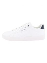 Tom Tailor Sneakersy w kolorze biało-czarnym rozmiar: 44. Białe buty sportowe casual Tom Tailor, bez wzorów, bez zapięcia. Za 130.99 zł.