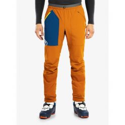 Spodnie skiturowe męskie Ortovox Berrino Pants. Brązowe spodnie narciarskie i snowboardowe ORTOVOX, m, bez wzorów, narciarskie. Za 807.99 zł.
