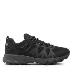 Trekkingi Columbia. Czarne buty trekkingowe Columbia, bez wzorów, bez zapięcia. Za 399.99 zł.