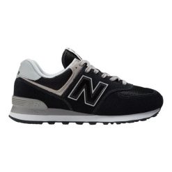 Buty do chodzenia męskie New Balance 574. Czarne buty sportowe casual New Balance, bez wzorów, z gumy, bez zapięcia, new balance 574. Za 549.99 zł.