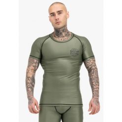 Funkcyjna koszulka termoaktywna Benlee Limehills. Czarne bielizna termoaktywna Benlee, bez wzorów, bez ramiączek. Za 197.50 zł.