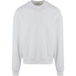 Bluza Unisex Dla Dorosłych Ultra Heavy Crew Neck. Czarne bluzy BUILD YOUR BRAND, m, bez wzorów, bez kaptura. Za 244.99 zł.