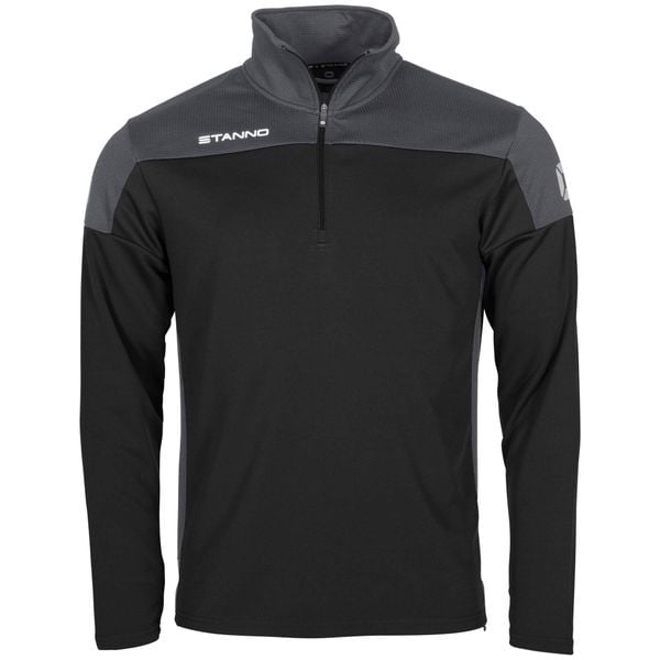 Bluza dresowa 1/4 z zamkiem błyskawicznym Stanno Pride. Czarne bluzy bez kaptura STANNO, m, bez wzorów, z dresówki, bez kaptura. Za 238.00 zł.