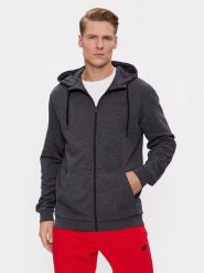 4F Bluza 4FAW23TSWSM695 Szary Regular Fit. Szare bluzy 4F, m, bez wzorów, z bawełny, bez kaptura. Za 99.99 zł.