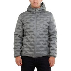 Kurtka męska Fundango Smoke z kapturem. Szare kurtki Fundango, m, bez wzorów, z poliesteru, z kapturem. Za 479.90 zł.