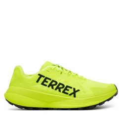 Buty do biegania adidas. Żółte buty do biegania Adidas, bez wzorów, bez zapięcia, do biegania, adidas terrex. Za 579.99 zł.