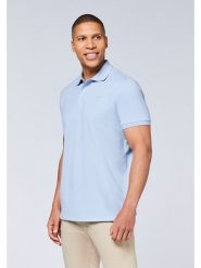 Chiemsee Koszulka polo "Marsa" w kolorze błękitnym rozmiar: XL. Niebieskie koszulki polo Chiemsee, xl, bez wzorów, z bawełny, bez kołnierzyka, bez ramiączek. Za 87.81 zł.