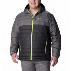 Kurtka Turystyczna Puchowa Męska Columbia Powder Lite Hooded Jacket. Szare kurtki Columbia, m, bez wzorów, z puchu, bez kaptura. Za 607.99 zł.