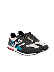 Gas Sneakersy "Yohn MIX2" | GAM223916 | Yohn MIX2 | Mężczyzna | Szary. Szare buty sportowe casual Gas, bez wzorów, ze skóry ekologicznej, bez zapięcia. W wyprzedaży za 219.00 zł.