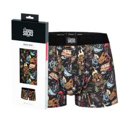 Bokserki American Socks Aloha. Czarne bokserki AMERICAN SOCKS, m, bez wzorów. Za 106.50 zł.