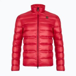Kurtka męska Blauer USA Belmont. Czerwone kurtki Blauer, m, bez wzorów, z materiału, bez kaptura. Za 1,029.00 zł.