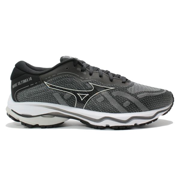 Buty do biegania męskie Mizuno Wave Ultima 14. Czarne buty do biegania Mizuno, bez wzorów, z materiału, bez zapięcia, do biegania, mizuno wave. Za 661.00 zł.