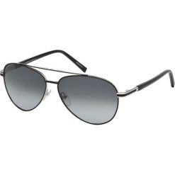 Okulary przeciwsłoneczne "MB702S/S" w kolorze srebrno-czarnym. Czarne okulary przeciwsłoneczne marki Roberto Cavalli, Balenciaga, Versace. W wyprzedaży za 499.95 zł.