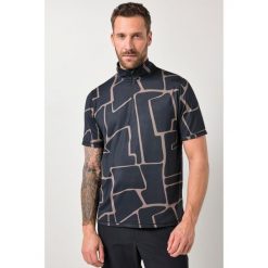 Męska Koszulka rowerowa FLEXNAMIC® odzież rowerowa rękaw 1/2. Czarna bluzki z długim rękawem JAY-PI, m, bez wzorów, z elastanu, bez kołnierzyka, bez ramiączek. Za 199.99 zł.