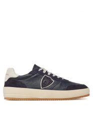 Philippe Model Sneakersy A006960 VNLU WX02 Granatowy. Niebieskie buty sportowe casual Philippe Model, bez wzorów, ze skóry, bez zapięcia. Za 609.99 zł.