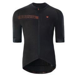 Męska Koszulka Kolarska Z Logo Bravo. Brązowe bluzy RADVIK, m, bez wzorów, bez kaptura. Za 137.99 zł.
