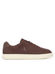Calvin Klein Sneakersy Low Prof Cupsole Laceup Croc Bt HM0HM02285 Brązowy. Brązowe buty sportowe casual CALVIN KLEIN, bez wzorów, ze skóry, bez zapięcia. Za 489.99 zł.