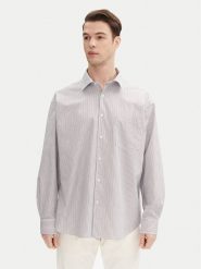 Jack & Jones Koszula Atlas 12271085 Szary Wide Fit. Szare koszule Jack & Jones, m, bez wzorów, z bawełny, bez kołnierzyka, bez ramiączek. Za 79.99 zł.