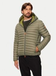Save The Duck Kurtka zimowa D30650M GIGA19 Zielony Regular Fit. Zielone kurtki Save the duck, na zimę, m, bez wzorów, z syntetyku, bez kaptura. Za 459.99 zł.