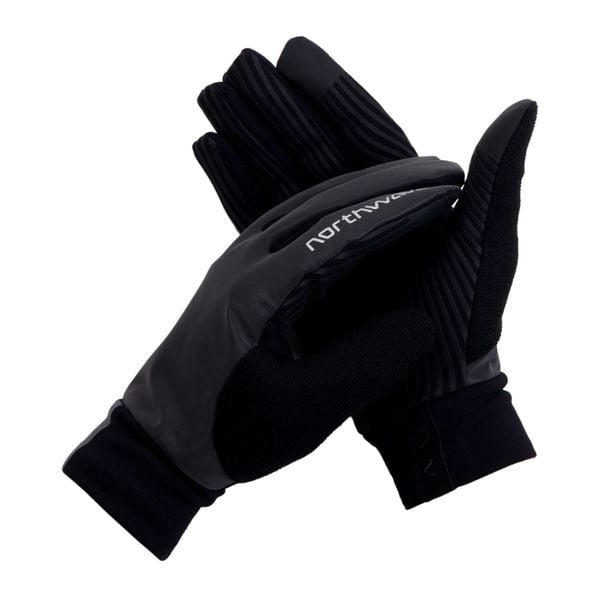 Rękawiczki rowerowe męskie Northwave Active Reflex. Czarne rękawiczki Northwave, na jesień, bez wzorów. Za 102.00 zł.