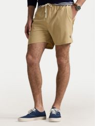 Polo Ralph Lauren Szorty kąpielowe 710957782001 Beżowy Classic Fit. Brązowe kąpielówki Polo Ralph Lauren, m, bez wzorów, z syntetyku. Za 369.99 zł.