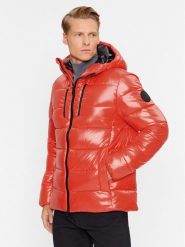 Save The Duck Kurtka zimowa Maxime D30816M LUCK17 Czerwony Regular Fit. Czerwone kurtki Save the duck, na zimę, l, bez wzorów, z syntetyku, bez kaptura. Za 909.99 zł.