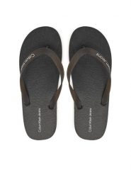 Calvin Klein Jeans Japonki Thong+ Tpu YM0YM01265 Czarny. Czarne japonki Calvin Klein Jeans, bez wzorów, z jeansu. Za 129.99 zł.