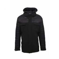 Parka Peak Mountain Cantheon. Czarne kurtki przeciwdeszczowe Peak Mountain, na zimę, m, bez wzorów, bez kaptura. Za 471.00 zł.