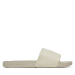 Klapki Calvin Klein Jeans. Brązowe klapki Calvin Klein Jeans, z jeansu. Za 119.99 zł.