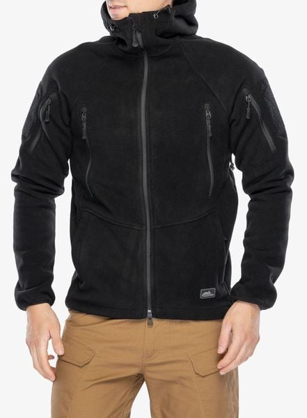 Kurtka polarowa Helikon-Tex Patriot Mk2. Czarne kurtki Helikon-Tex, l, bez wzorów, z materiału, bez kaptura. Za 384.99 zł.