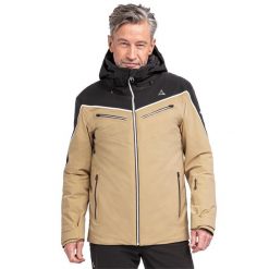 Kurtka narciarska męska Schöffel Trittkopf. Brązowe kurtki narciarskie i snowboardowe Schöffel, m, bez wzorów, narciarskie. Za 3,249.99 zł.