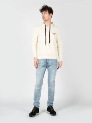 Iceberg Bluza "Hoodie" | E0206300 | Mężczyzna | Beżowy. Brązowe bluzy ICEBERG, m, bez wzorów, z bawełny, bez kaptura. W wyprzedaży za 589.00 zł.
