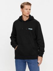 WRANGLER HOODIE MĘSKA BLUZA Z KAPTUREM WASHED BLACK 112343376 W658018282. Czarne bluzy Wrangler, m, bez wzorów, z kapturem. Za 179.99 zł.