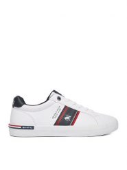 Beverly Hills Polo Club Sneakersy CEO-LUSITANO-01 Biały. Białe buty sportowe casual Beverly Hills Polo Club, bez wzorów, z materiału, bez zapięcia. Za 179.99 zł.