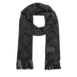 Szalik Tommy Hilfiger. Szare szaliki Tommy Hilfiger, bez wzorów. Za 369.99 zł.