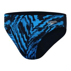 Slipy kąpielówki męskie Speedo Allover. Czarne kąpielówki Speedo, m, bez wzorów. Za 290.76 zł.