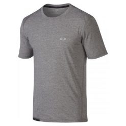 Oakley Icon Ss Top - Copy Athletic Heather Grey M. T-shirty sportowe marki Oakley. W wyprzedaży za 109.00 zł.