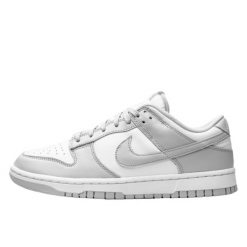 Buty do chodzenia męskie Nike Dunk Low Retro. Białe buty sportowe casual Nike, bez wzorów, z gumy, bez zapięcia. Za 514.00 zł.