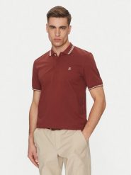 Marc O'Polo Polo 523 2230 53054 Czerwony Regular Fit. Czerwone koszulki polo Marc O'Polo, m, bez wzorów, z bawełny, bez kołnierzyka, bez ramiączek. Za 219.99 zł.