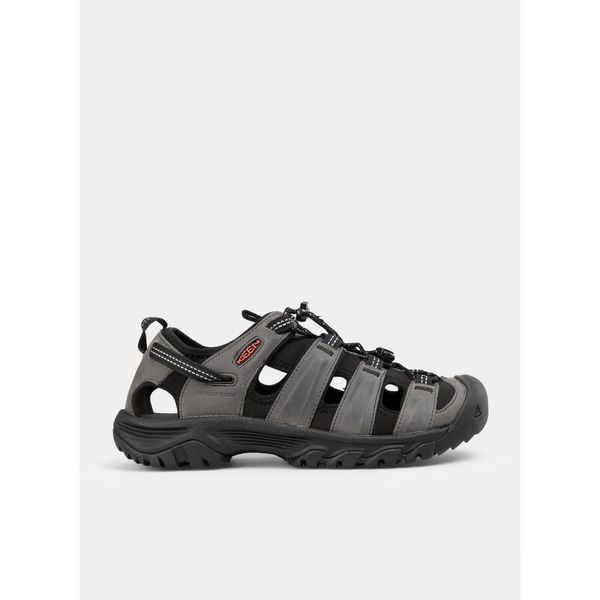 Sandały trekkingowe męskie Keen Targhee III Sandal. Szare sandały Keen, bez zapięcia. Za 403.35 zł.
