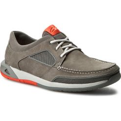 Półbuty CLARKS - Ormand Sail 261252807 Dark Grey Nubuck. Eleganckie półbuty marki Clarks. W wyprzedaży za 379.00 zł.
