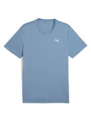 Puma Koszulka funkcyjna w kolorze błękitnym rozmiar: XL. Niebieskie t-shirty sportowe Puma, bez wzorów, z materiału, bez ramiączek, outdoorowe. Za 61.02 zł.